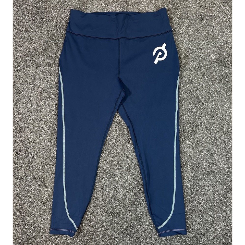 Peloton Move Women's XL Blue High Rise 7/8 Leggings Athletic Workout